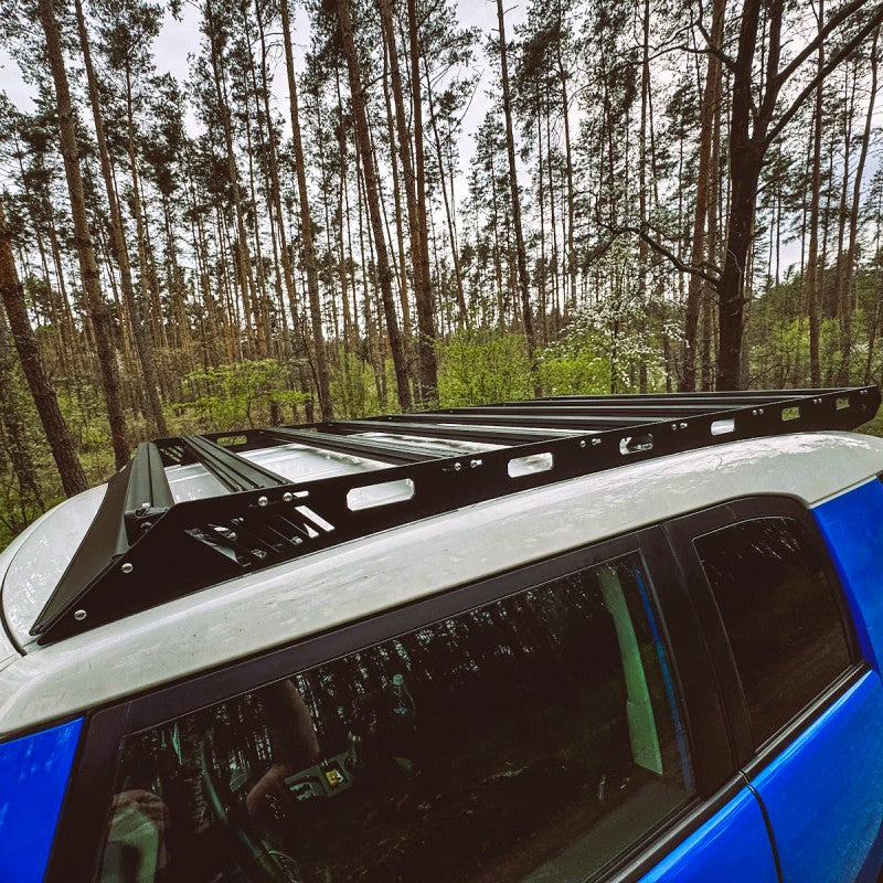 Toyota FJ Cruiser Low Profile Aluminum Roof Rack – Overland Platform (2026 ...)