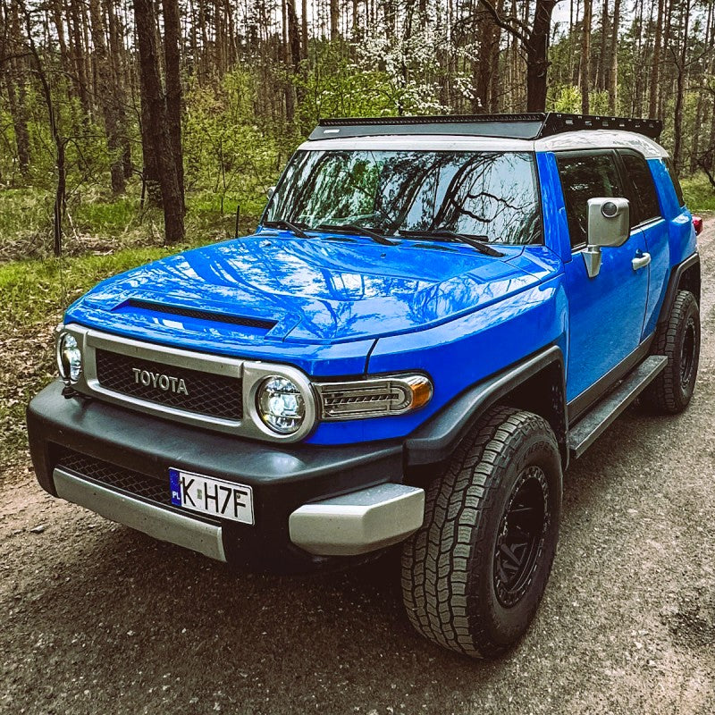 Toyota FJ Cruiser Low Profile Aluminum Roof Rack – Overland Platform (2026 ...)