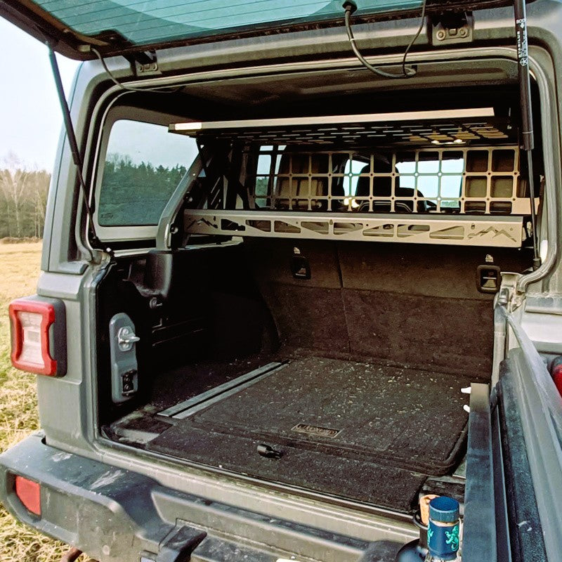 Cloison de séparation cargo – Jeep Wrangler JL / JLU (4 portes uniquement)