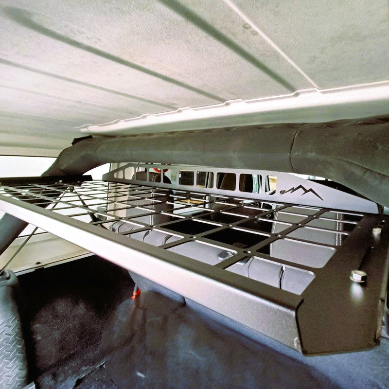 Étagère de plafond expédition – Jeep Wrangler JK / JKU (4 portes uniquement)