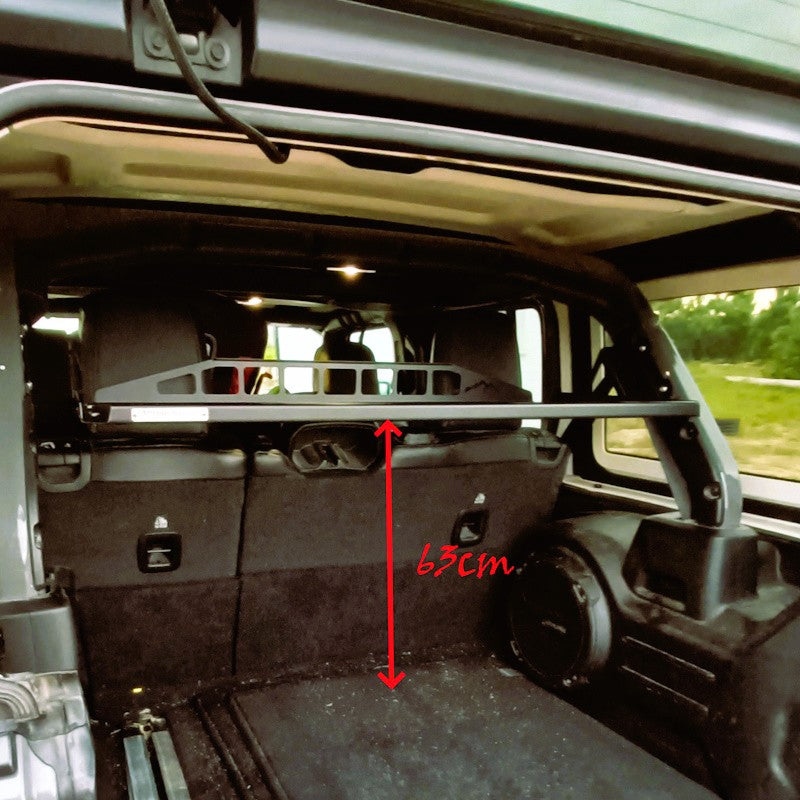 Étagère de plafond expédition – Jeep Wrangler JL / JLU (4 portes uniquement)