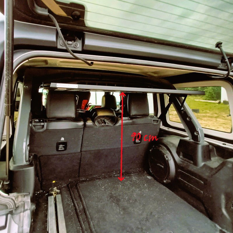 Étagère de plafond expédition – Jeep Wrangler JL / JLU (4 portes uniquement)