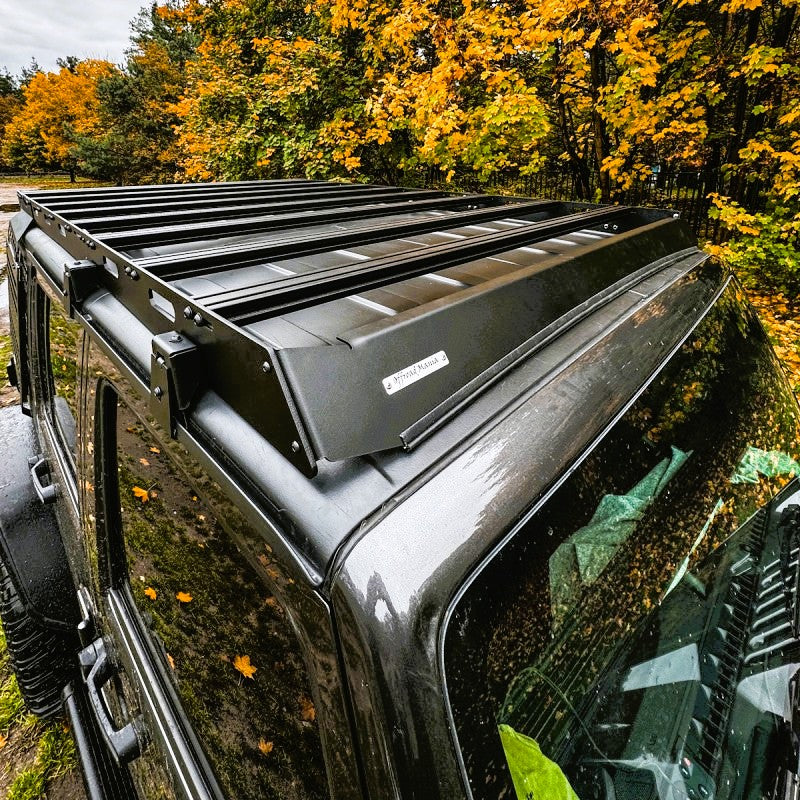 Galerie de Toit Aluminium – Jeep Wrangler JKU (2006–2018) – Version Longue (2150 × 1370 mm)