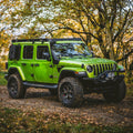 Galerie de Toit Aluminium – Jeep Wrangler JLU (2018–…) – Version Longue (Fixation Roll Cage)