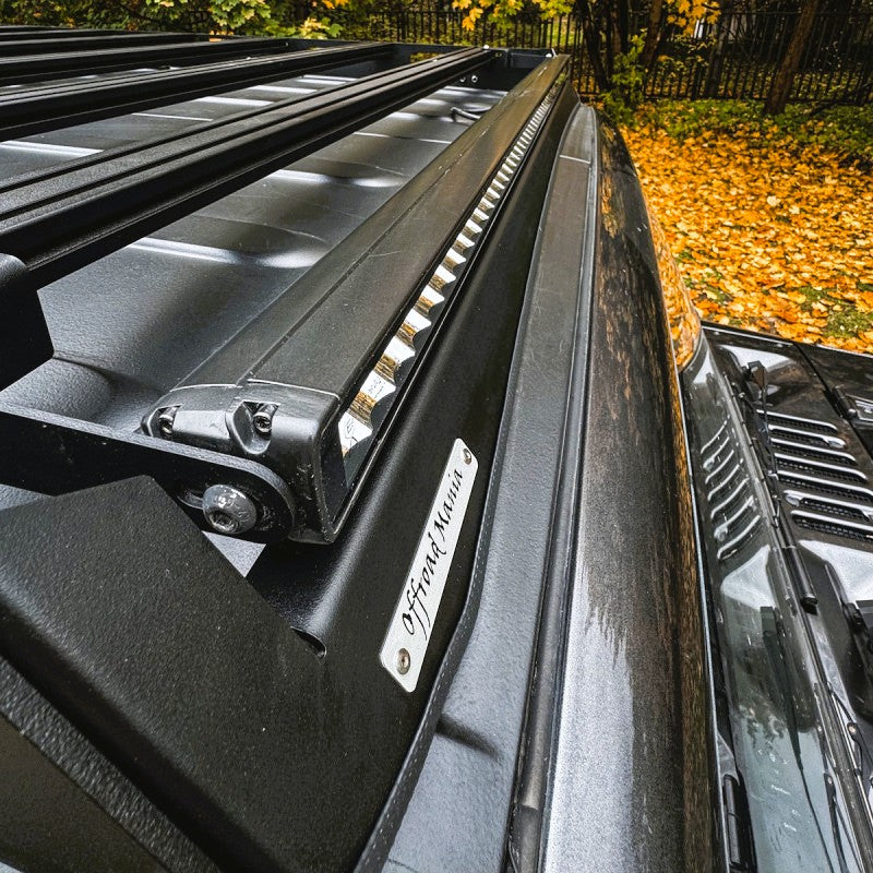 Galerie de Toit Aluminium – Jeep Wrangler JKU (2006–2018) – Version Courte (1230 × 1370 mm)