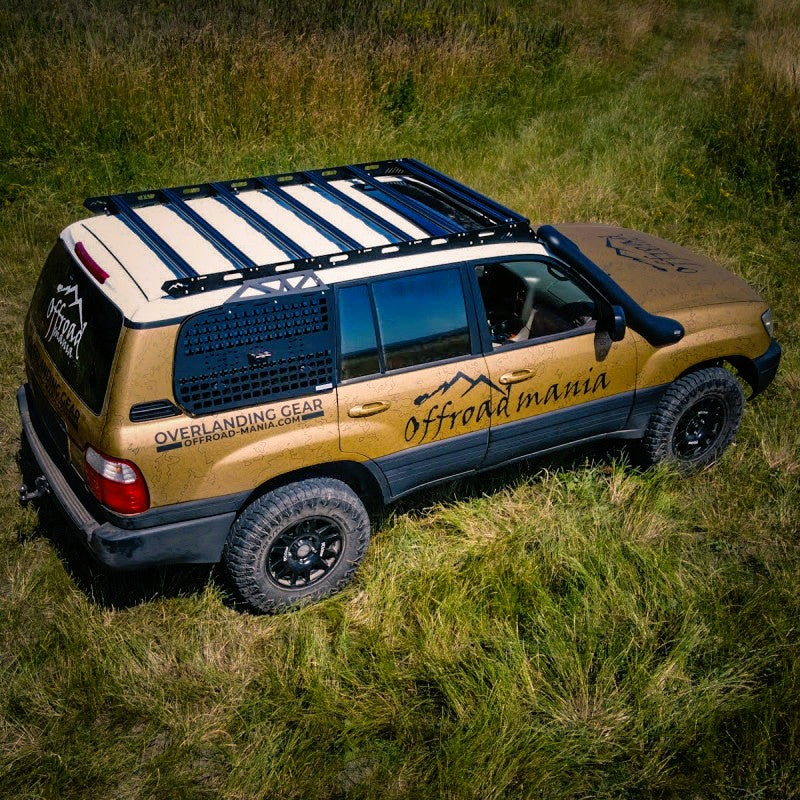 Galerie de Toit Aluminium – Toyota Land Cruiser 100 (1998–2007) – Version 5 Portes
