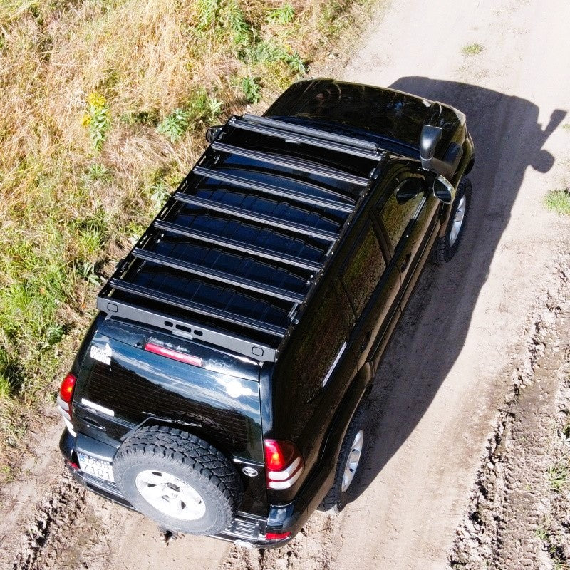 Galerie de Toit Aluminium – Toyota Land Cruiser 120 (2002–2009) – Version 5 Portes