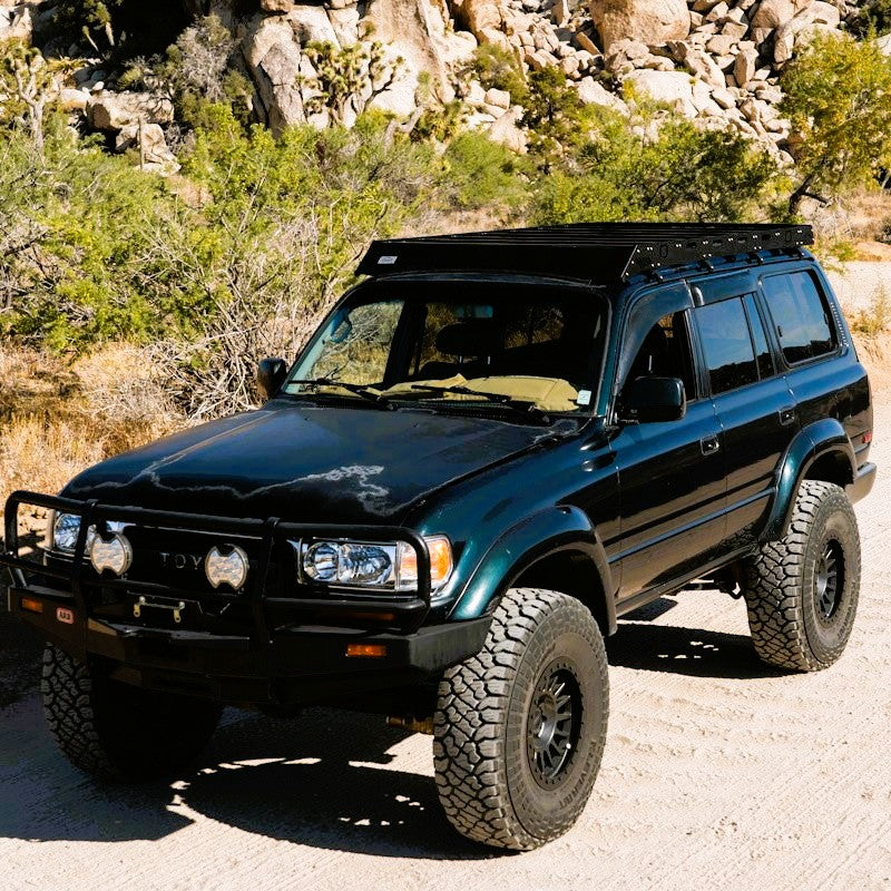Galerie de Toit Aluminium Toyota Land Cruiser 80 (1990–1997) – Version 5 Portes